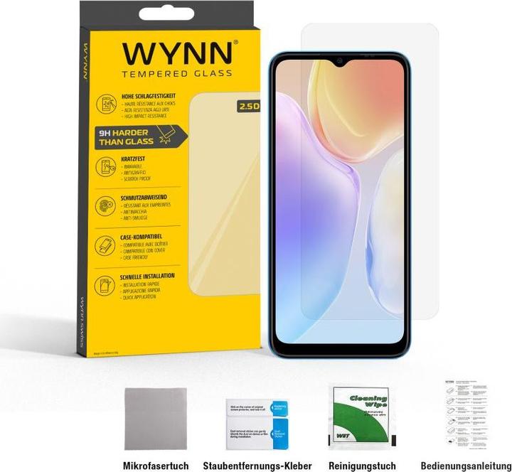 Produktbild Wynn Electronics 2.5D Extra Clear Schutzglas AGM Note N1 (1 Stück, Samsung Galaxy NOTE 1)