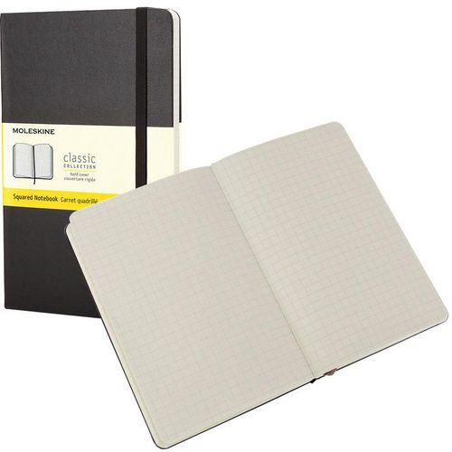 Image du produit Moleskine Carnet Classic Large (A5, Quadrillé, Couverture rigide)