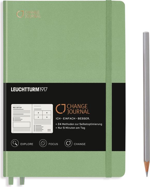 Produktbild Leuchtturm1917 Change Journal (A5, Blanko, Harter Einband)