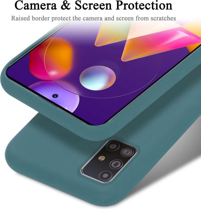 Immagine prodotto Cadorabo Custodia per Samsung Galaxy M31s TPU Liquid Silicone Case (Samsung Galaxy M31s)
