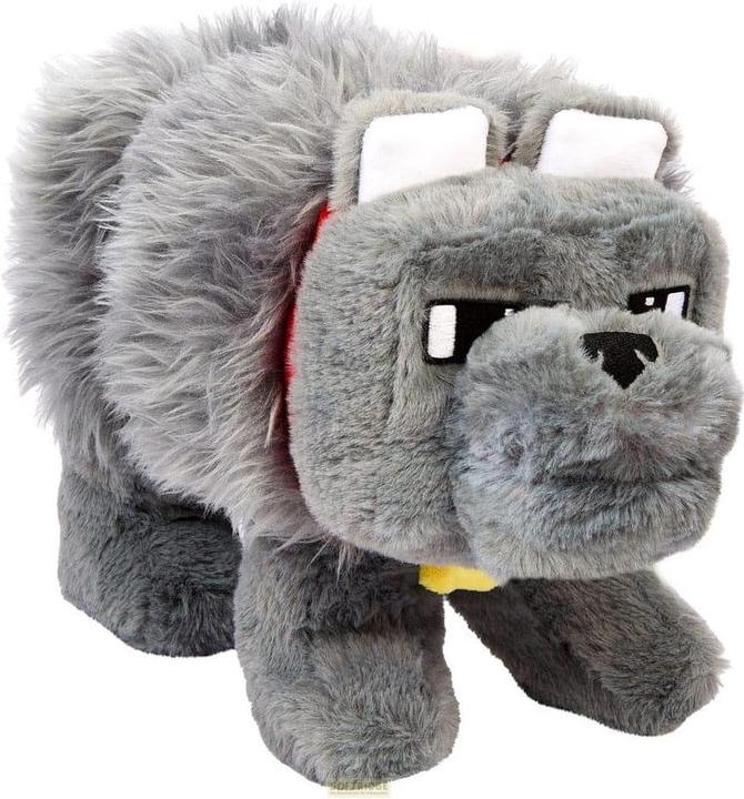 Actual product image Minecraft Dennis the Wolf (21 cm)