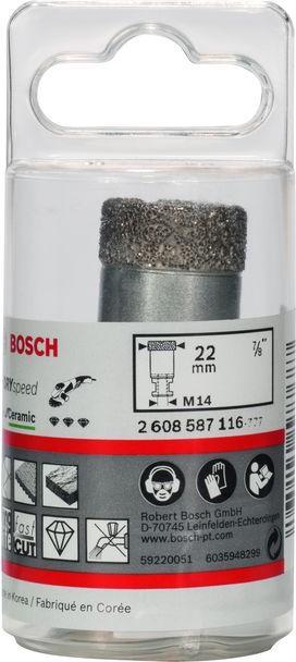 Produktbild Bosch Professional Zubehör PRO Core Cutter dry, 22 x 35 x 22,23 mm (22 mm)