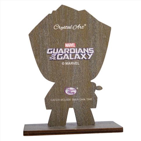 Actual product image Craft Buddy Groot, Crystal Art Figure approx. 11x8cm