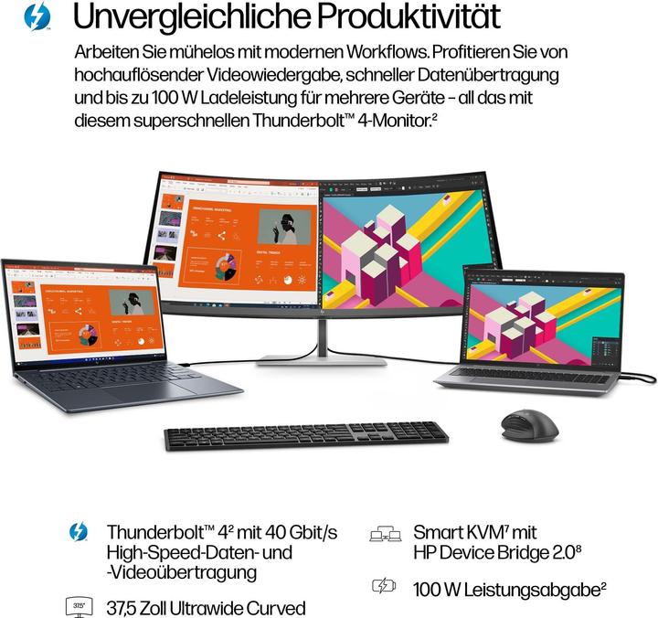 Produktbild HP 738pu (3840 x 1600 Pixel, 37.50")