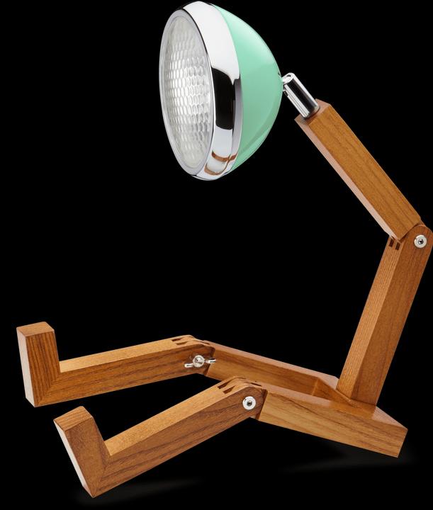 Actual product image Piffany Copenhagen Mr. Wattson - Original Table Lamp - Tiffany Green (12V-SWR-TG) (200 lm, G4)