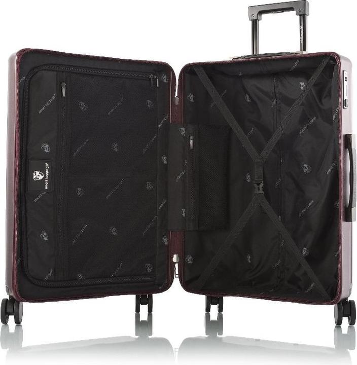 Produktbild Heys Smart Luggage -matkalaukku, viininpunainen (42 l, Handgepäck (bis 50l))
