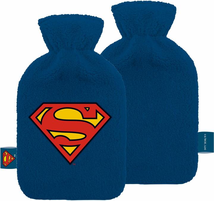 Actual product image NoName SUPERMAN - Logo - Bouillotte Peluche & Brodée (2 l)
