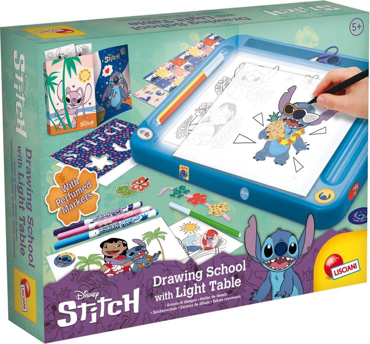 Image du produit Lisciani École de dessin avec table lumineuse (Allemand)