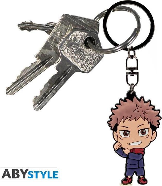 Produktbild ABYstyle JUJUTSU KAISEN Yuji Itadori PVC Keyring, Multicolored, H. 5,8 cm x L. 3,5 cm