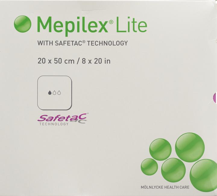 Image du produit Mepilex Lite Absorptionsverband 20x50cm Silikon (4 x)