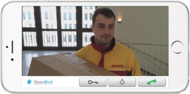 Image du produit Doorbird D101 (Application, Ethernet, WiFi)