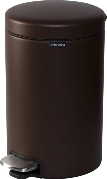 Produktbild Brabantia Treteimer Newicon 12 L Mineral Cosy Brown (12 l)