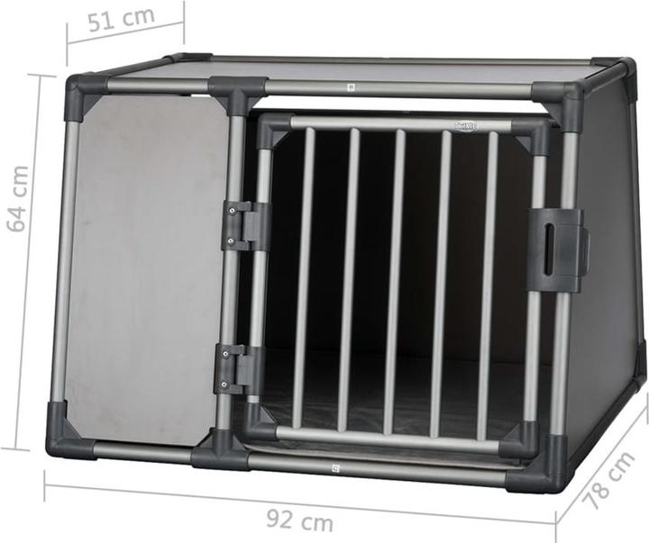 Produktbild Trixie Transportbox (Hund, Katze, Atmungsaktiv, Abschliessbar)