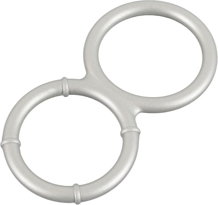 Image du produit You2Toys Cock en silicone métallique et anneau de balle (4 cm)