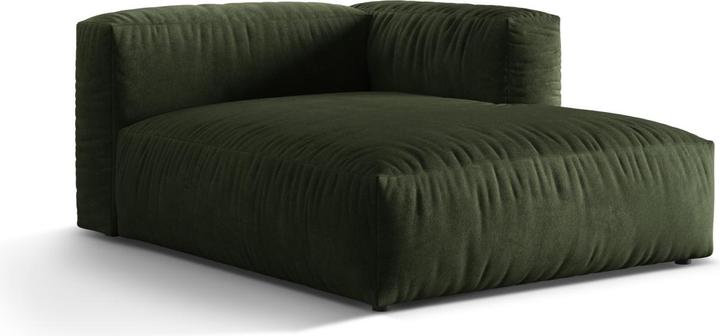 Actual product image Micadoni Modular Chaise Longue Right, "Martina", 1 Seat, 176x123x75 Made in Europe (Chaise longue)