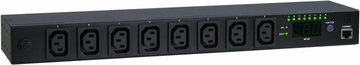 Actual product image Intertech SW-1081, 1x In, 8x C13 Out, RJ-11