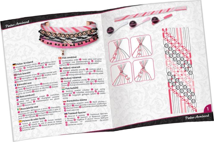 Actual product image Creative set colorful friendship ribbons