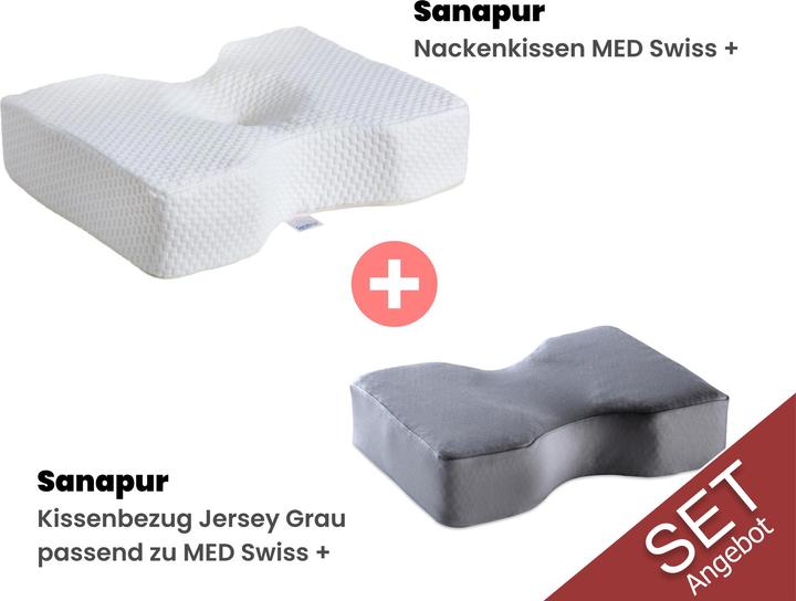 Sanapur Med Swiss+ inkl. Jersey Grau (50 x 36 x 11.5 cm)