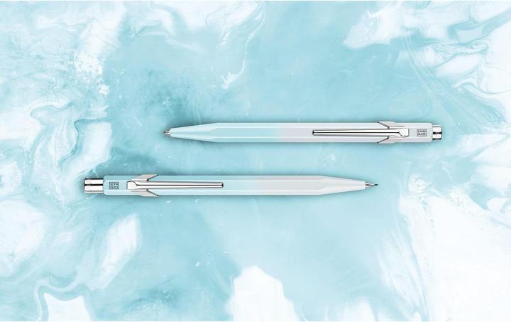 Image du produit Caran d'Ache 849 Set Blue Lagoon Sonderedition (Bleu polaire, Gris givré, 2 x)