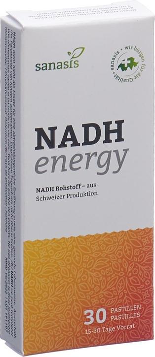 Immagine prodotto Sanasis NADH energy age & active pastilles (30 Pezzo/i, Pillole, 22 g)