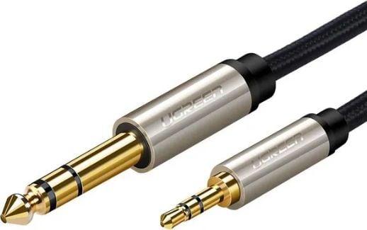 Produktbild Ugreen 6.3 mm Klinke – 3.5 mm Klinke (2 m, 6.3mm Klinke (Jack), 3.5mm Klinke (AUX))