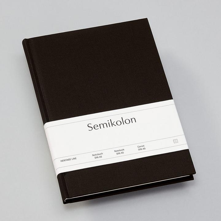 Actual product image Semikolon Classic (A5, Lined, Hardcover)