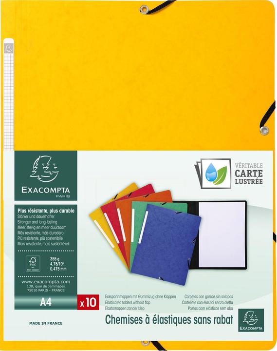 Produktbild Exacompta Sammelmappe mit Gummizug (A4, 1 x)