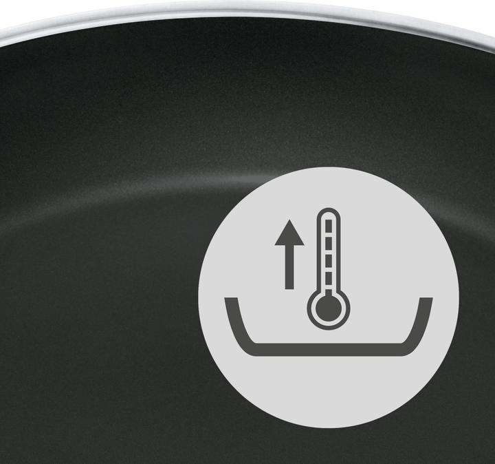 Actual product image WMF Non-stick pan Wok pan 28cm CeraDurPlus Induction Aluminium coated (28 cm, Wok, Cast aluminium)