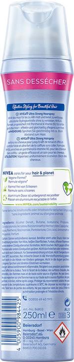 Actual product image NIVEA Ultra Strong Styling Spray DUO (500 ml)