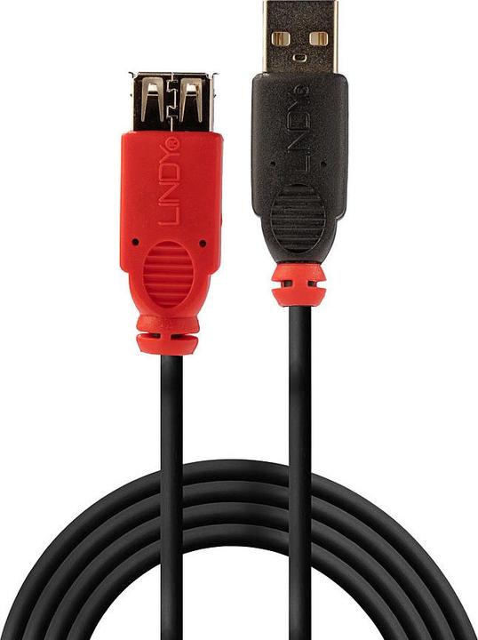 Actual product image Lindy USB 2.0 active extension cable (5 m, USB 2.0)