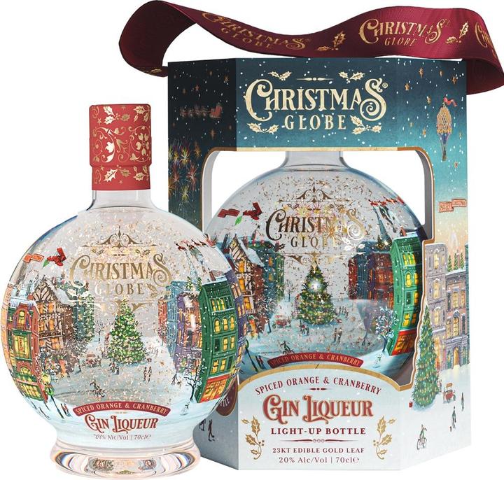 House Doctor Christmas Globe Gin Liqueur Gin liqueur from England