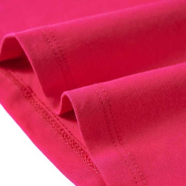 Produktbild VidaXL Kinder-Langarmshirt Knallrosa 104,Material: 95 % Baumwolle (104)