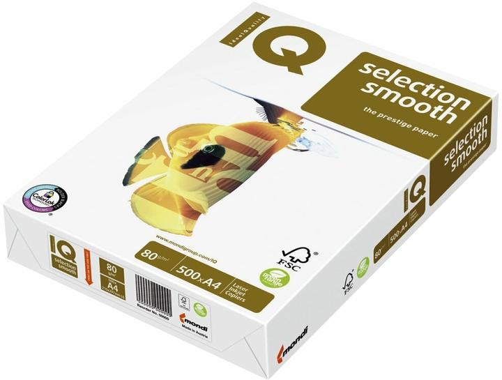 Immagine prodotto Mondi IQ Selection Carta da ufficio premium liscia (80 g/m², 500 x, A4)
