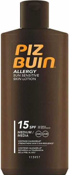 Produktbild Piz Buin Allergy (Sonnencreme, SPF 15, 200 ml, 150 g)