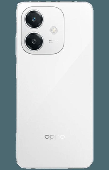 Immagine prodotto OPPO A40 Smartphone, Fotocamera AI 50MP, Selfie 5MP, Display 6.67” 90HZ LCD HD+, 5100mAh, RAM 12 GB (128 GB, Starlight White, 6.67", Doppia SIM, 50 Mpx, 4G)