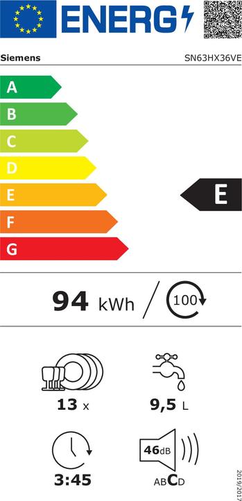 Energie-Label Siemens 13742