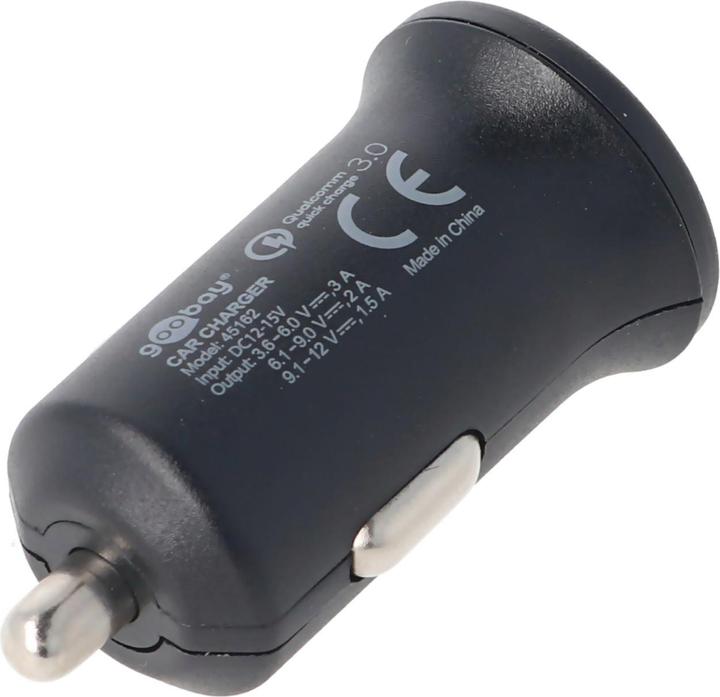 Image du produit Goobay Chargeur rapide pour voiture USB