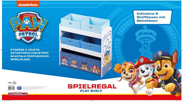 Actual product image Roba Paw Patrol Play Shelf
