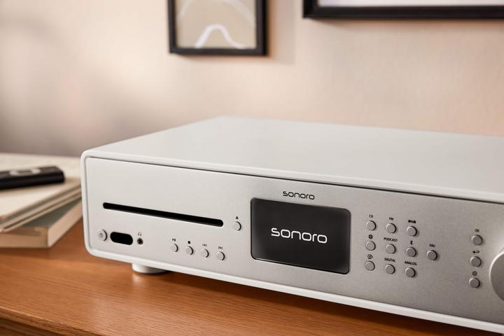 Image du produit Sonoro Maestro Quantum (DAB+ DAB, Webradio, FM, DAB, Bluetooth, Airplay 2, Chromecast, WiFi)