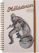 Actual product image The Mandalorian stationery set the child, brown