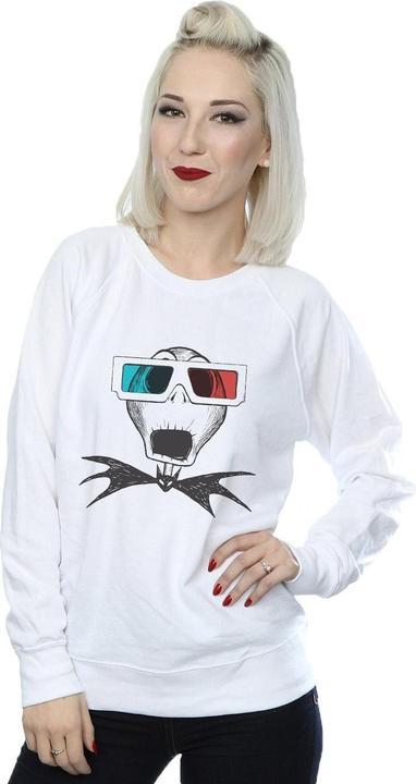 Image du produit Disney - Sweat NIGHTMARE BEFORE CHRISTMAS JACK SKELLINGTON 3D GLASSES - Femme (XXL)