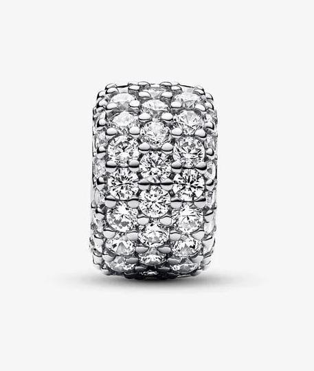 Produktbild Pandora Pavé Dreireihig (925 Sterling Silber)