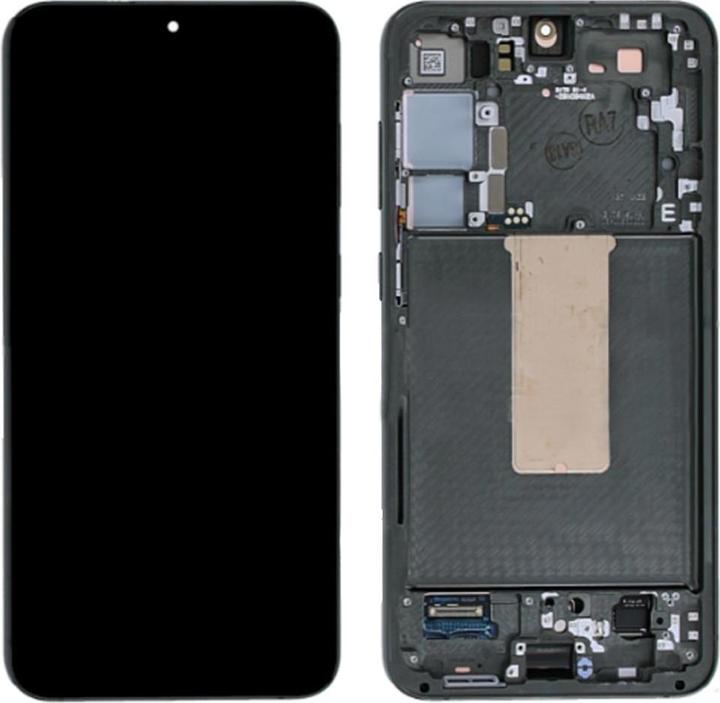 Actual product image Samsung LCD + Touch + Frame for S911B Galaxy S23 - green