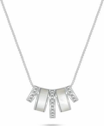 Produktbild Brilio Silver - Elegant silver jewelry set with zircons SET260W (earrings. pendant)