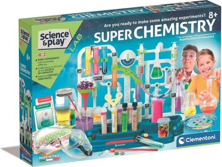 Immagine prodotto Clementoni Scienza e gioco - Super Chimica (78830)