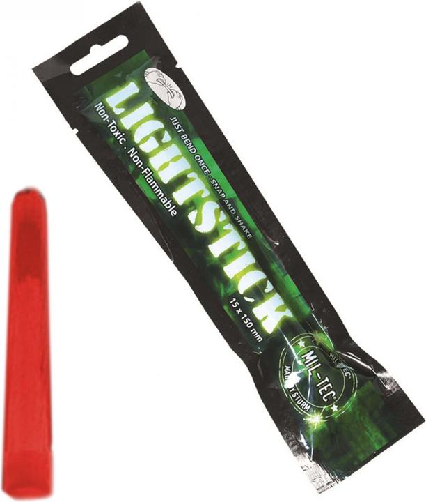 Produktbild Mil-tec Leuchtstab Rot 15cm