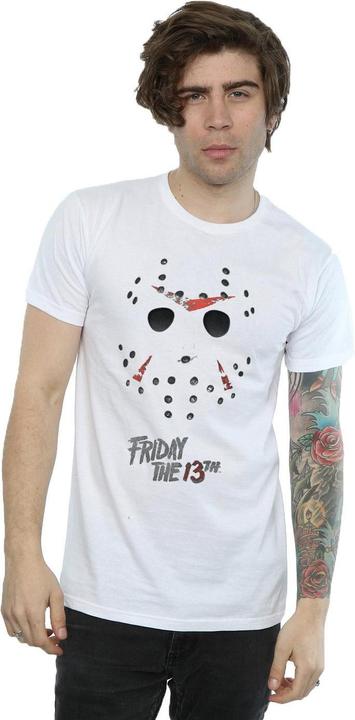 Produktbild Absolute Cult Jason Hockey Mask TShirt (S)