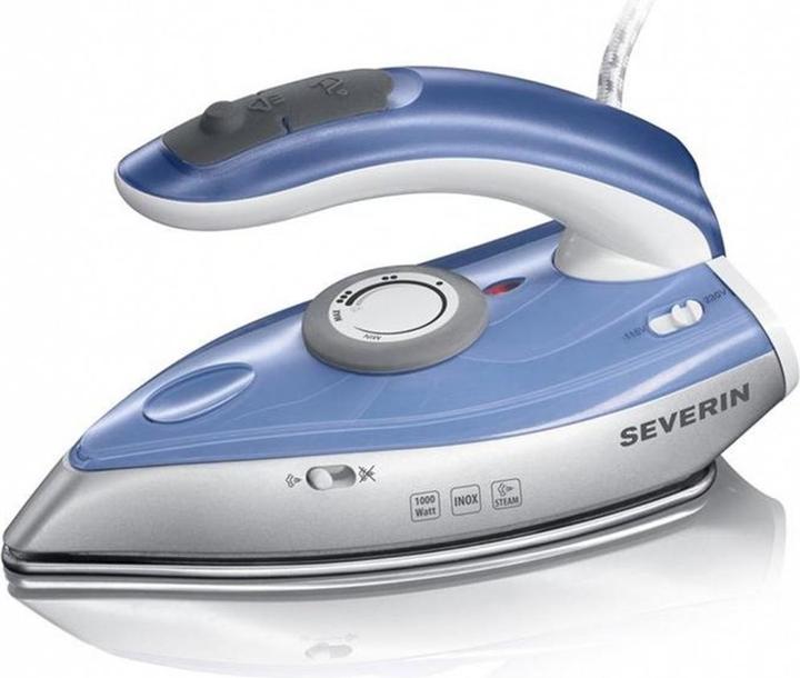 Severin Reisedampfbügeleisen BA 3234 Silber (1000 W, 40 g/min)