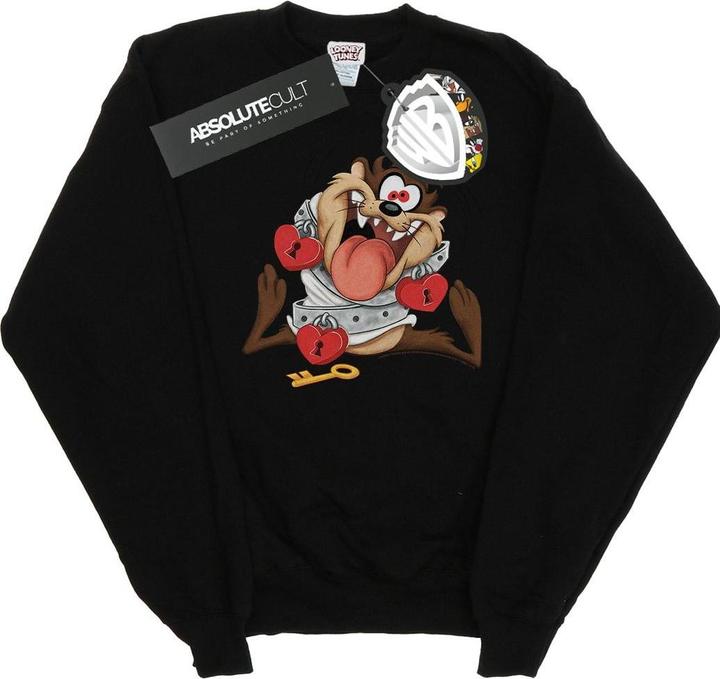 Immagine prodotto Looney Tunes Taz Valentine's Day Madly In Love Felpa Uomo (M)