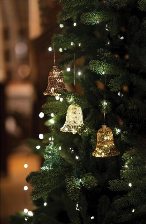 Immagine prodotto Sirius Ornamento per albero a LED Luna Bell, Ø 9 cm